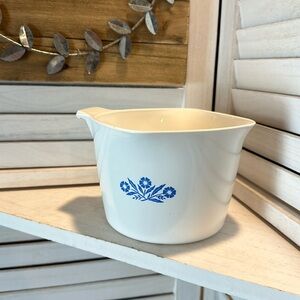 Corning Ware Blue Cornflower Sauce Maker